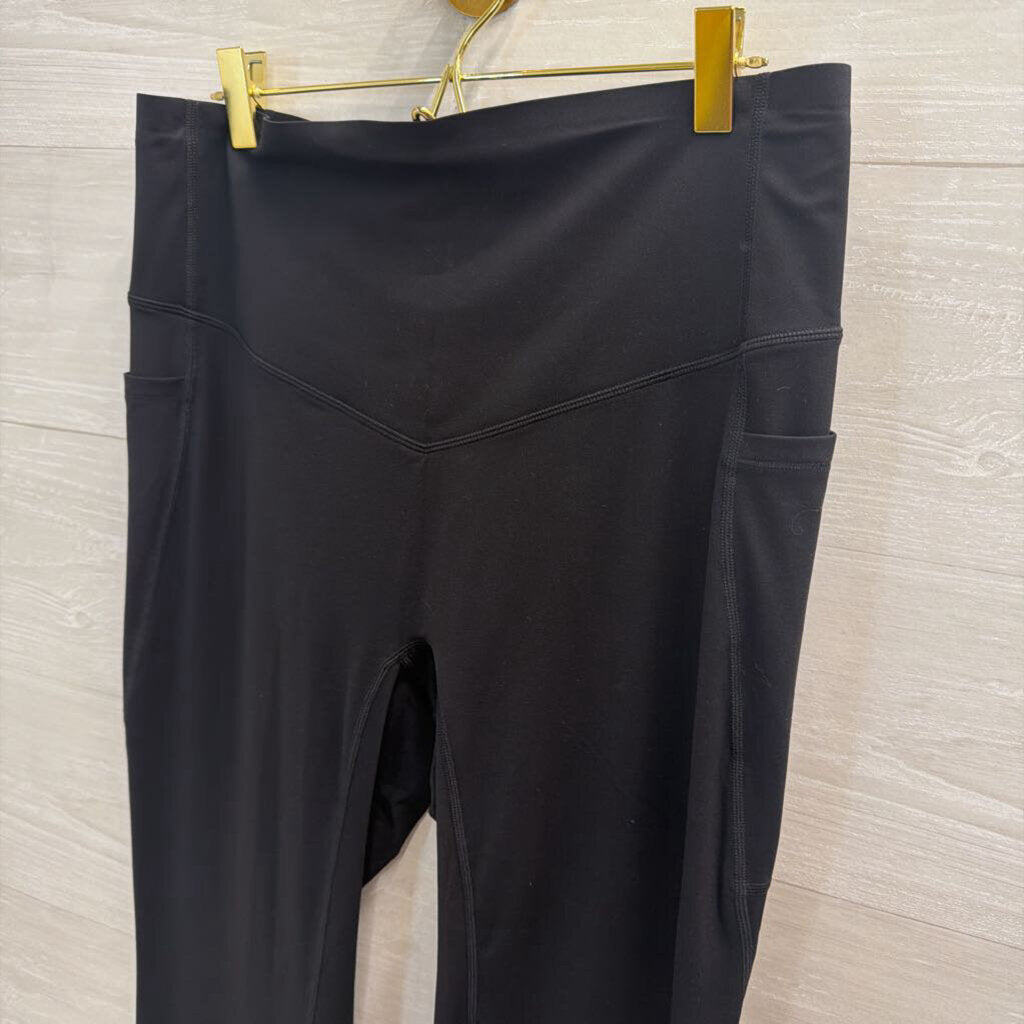 Halara Black Ultra Sculpt Flare Leggings Extra Large