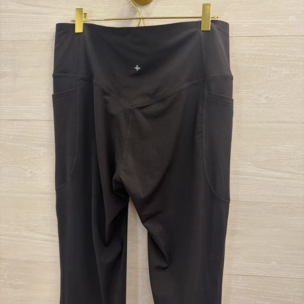 Halara Black Ultra Sculpt Flare Leggings Extra Large