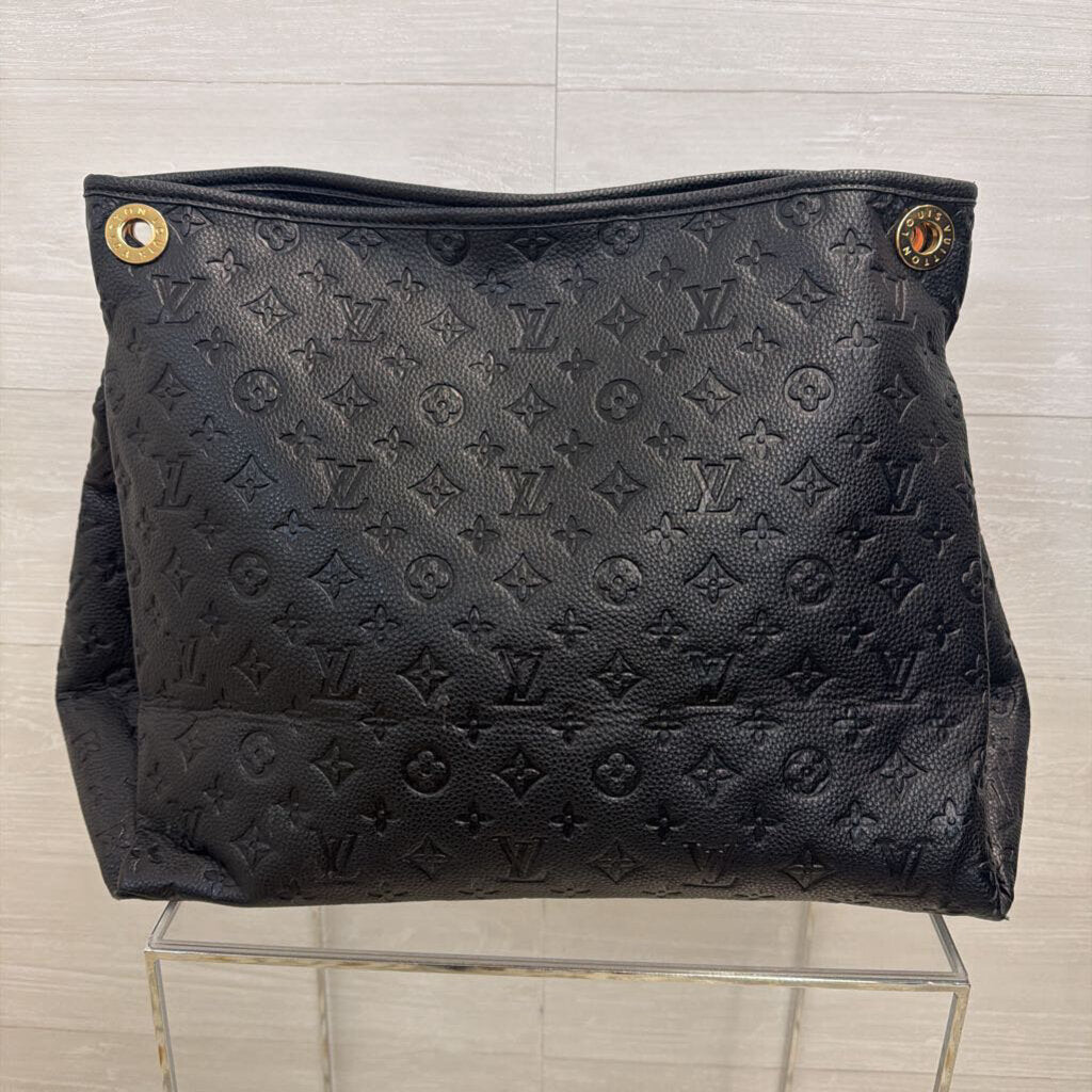 Louis Vuitton Black Monogram Empreinte Leather Artsy MM Purse