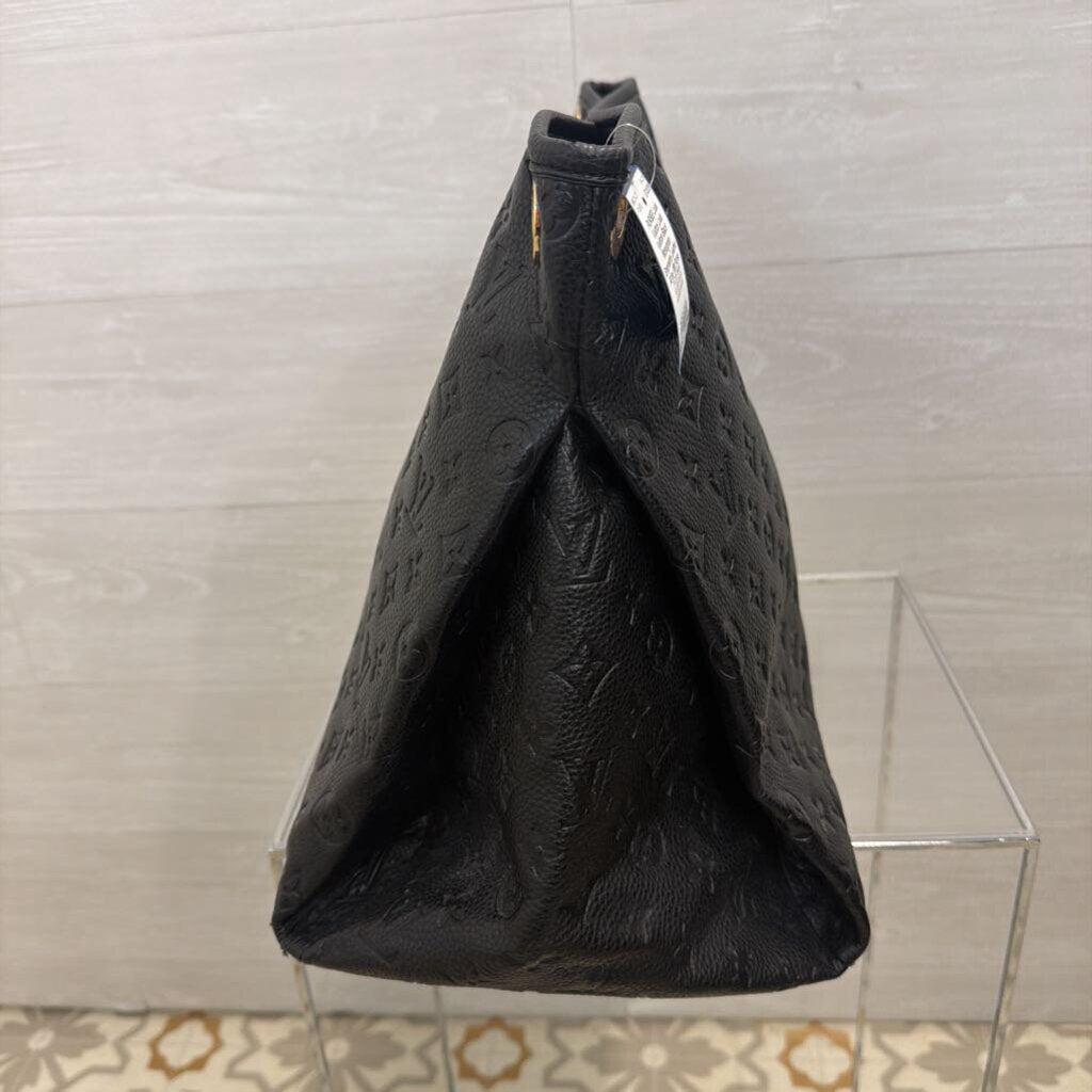 Louis Vuitton Black Monogram Empreinte Leather Artsy MM Purse