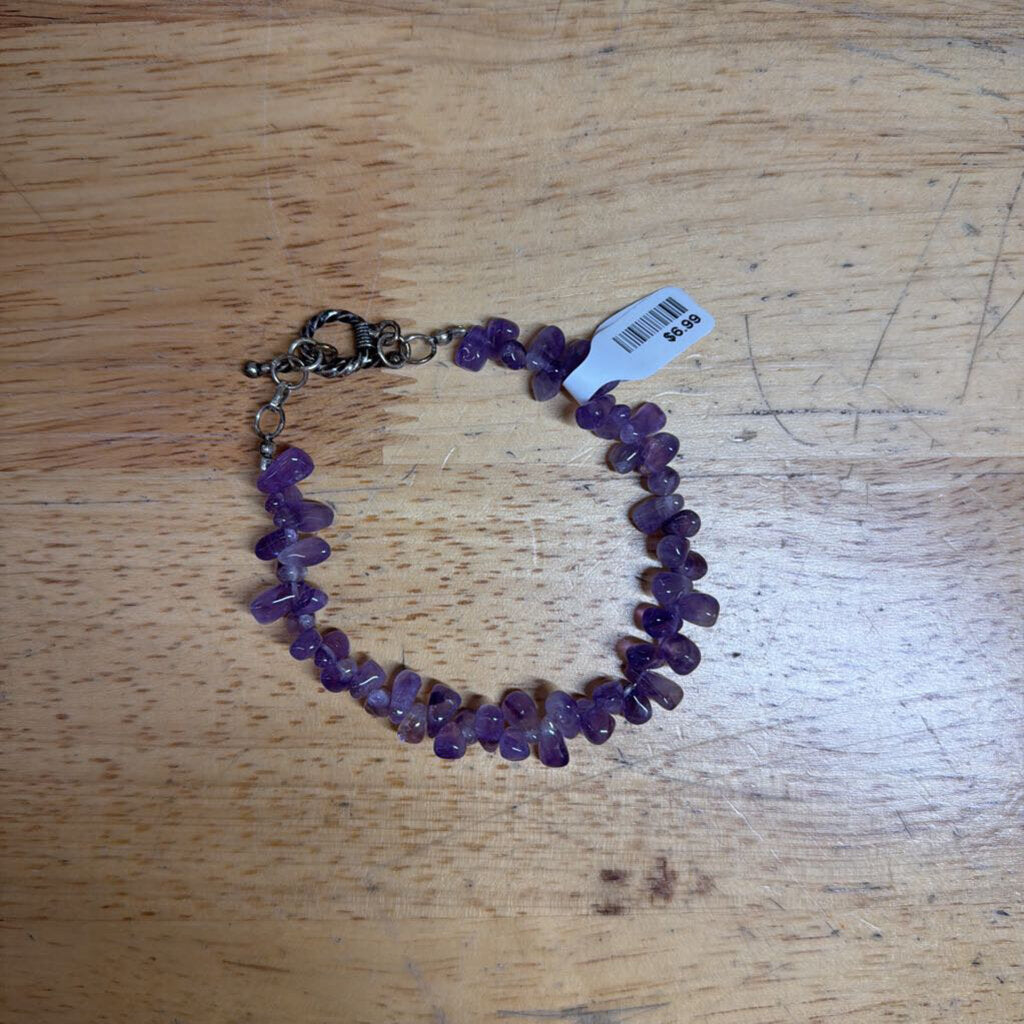 Purple Stone Bracelet