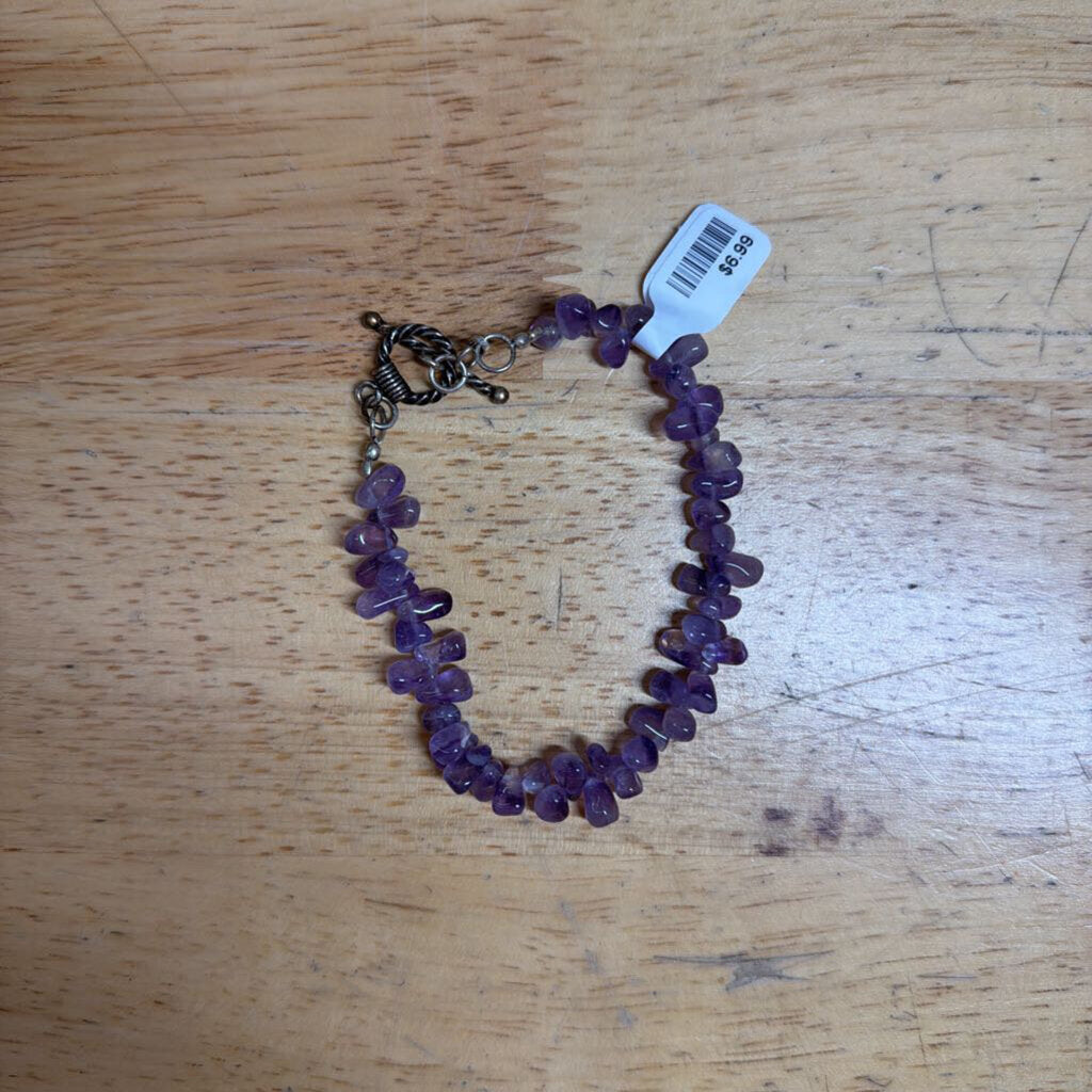 Purple Stone Bracelet