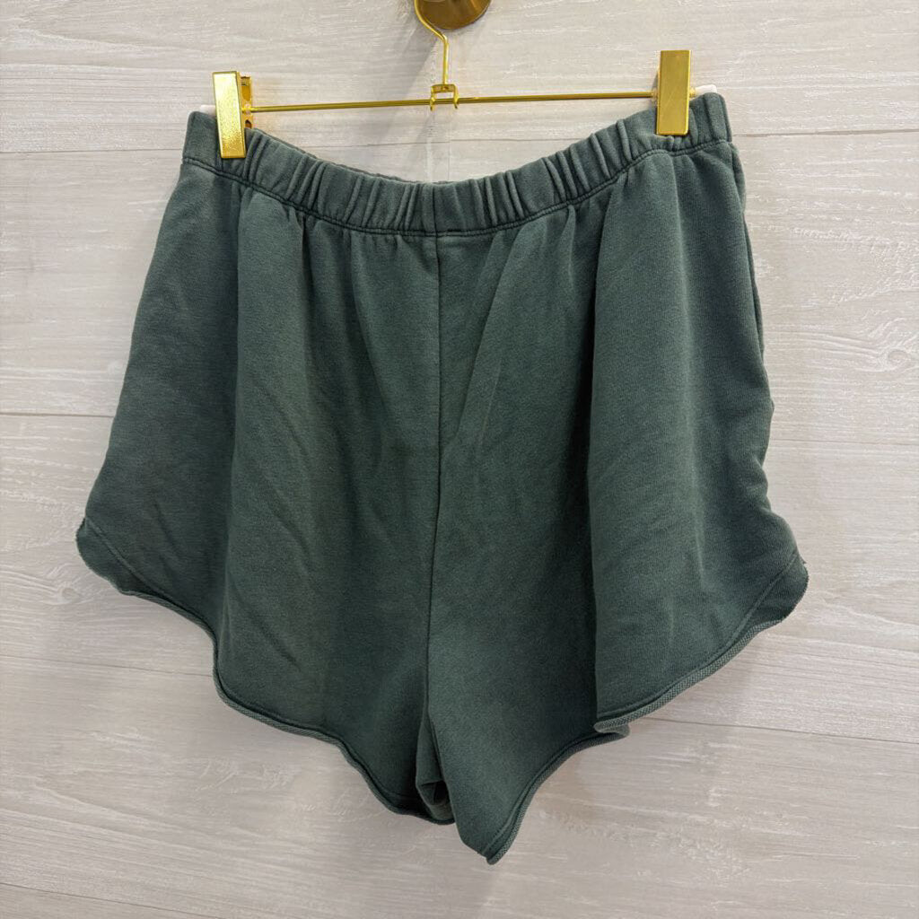 Aerie Green Soft Lounge Shorts Medium