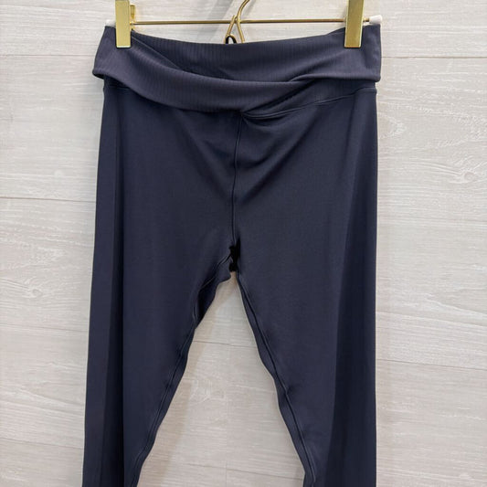 Offline by Aerie Grey Cross Waist Leggings Medium