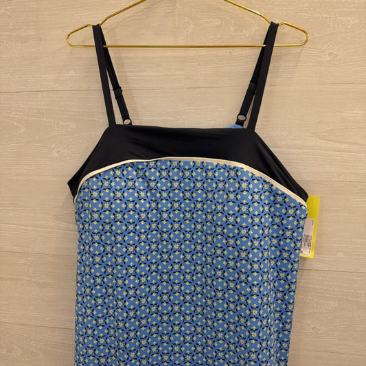 Blue Print Athletic Dress With Shorts 3X