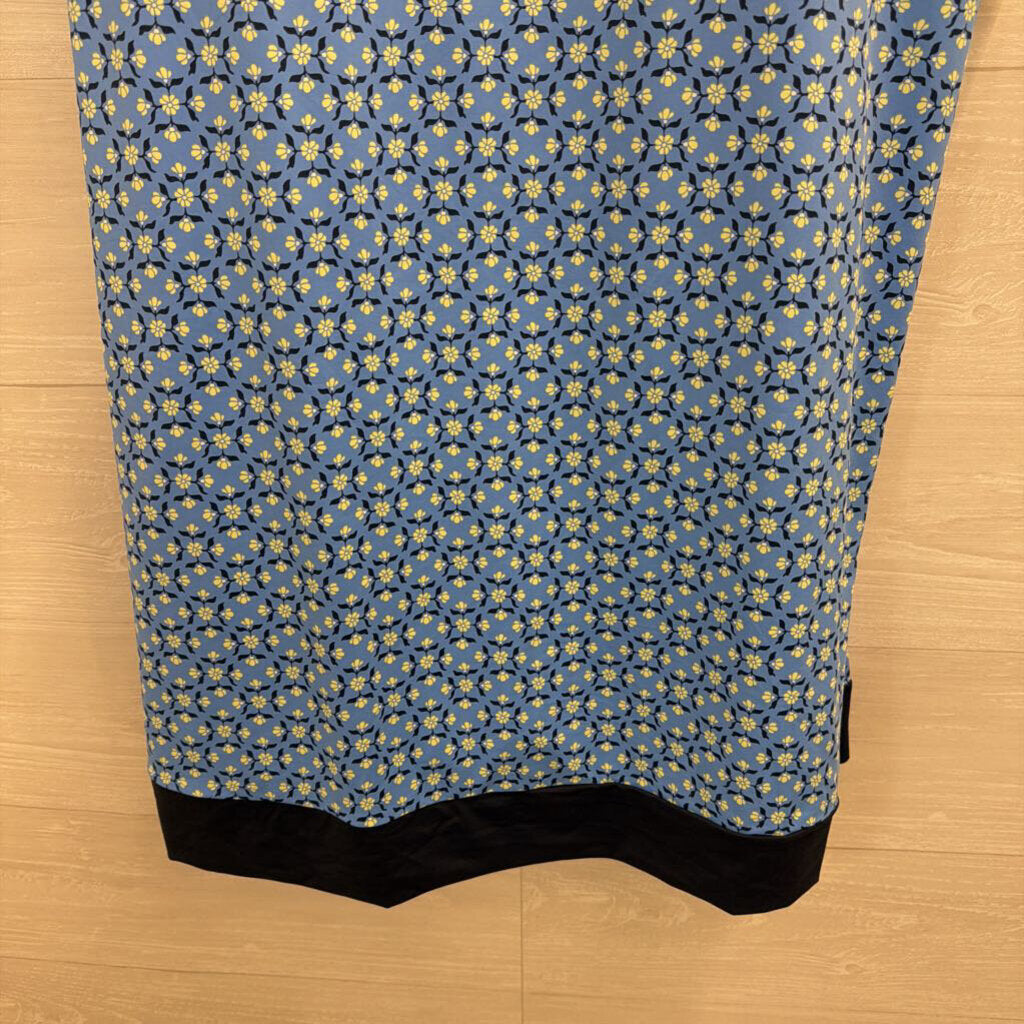 Blue Print Athletic Dress With Shorts 3X
