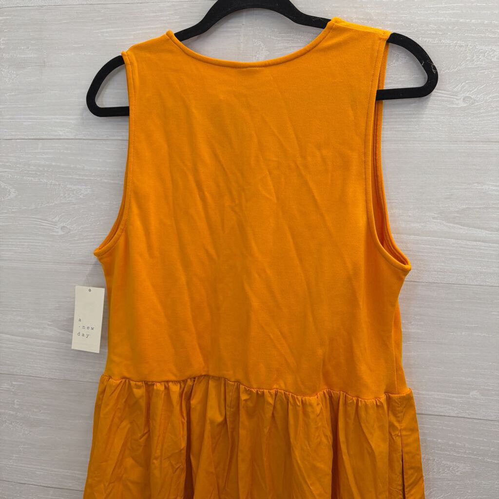 Yellow Sleeveless Maxi Dress Extra Large Extra Large