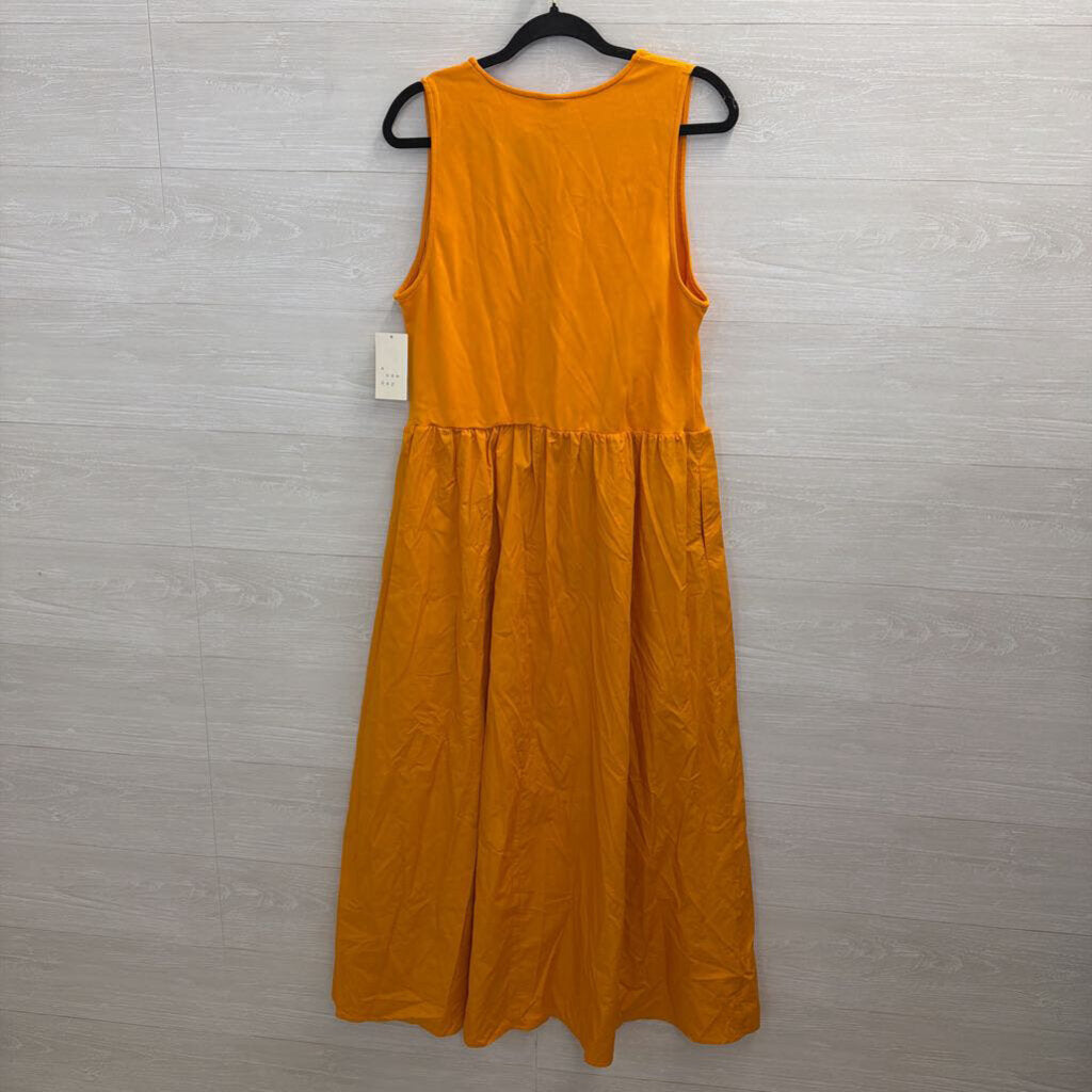 Yellow Sleeveless Maxi Dress Extra Large Extra Large