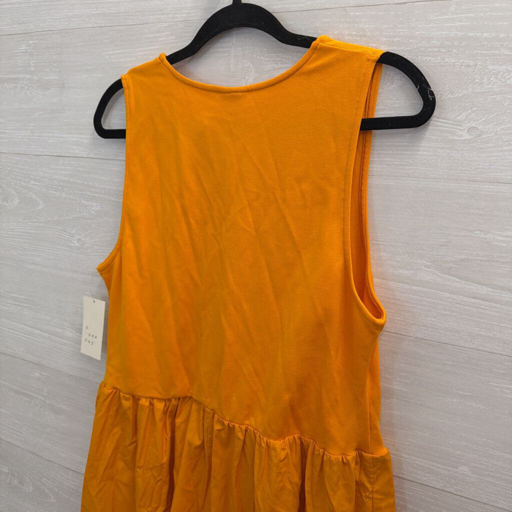 Yellow Sleeveless Maxi Dress Extra Large Extra Large