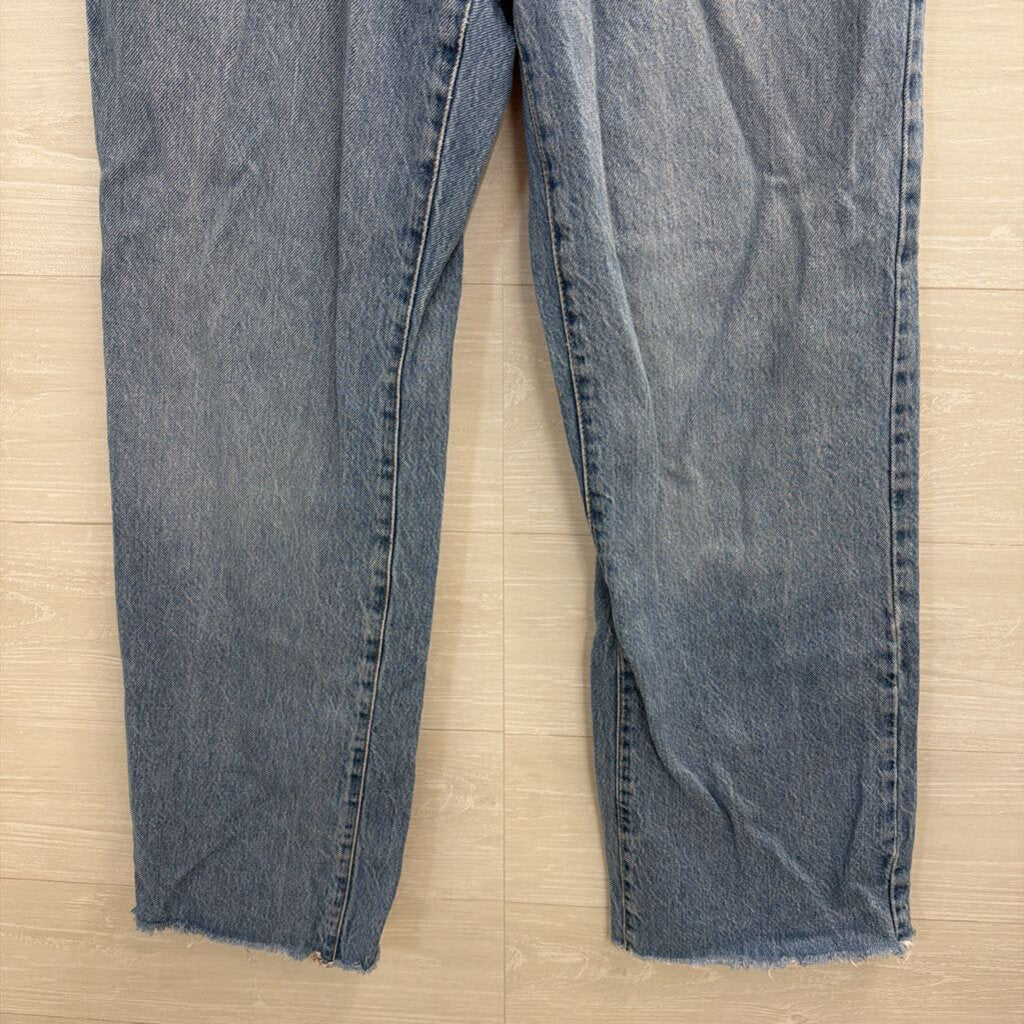 Garage Denim Light Wash Wide Leg Jeans 6