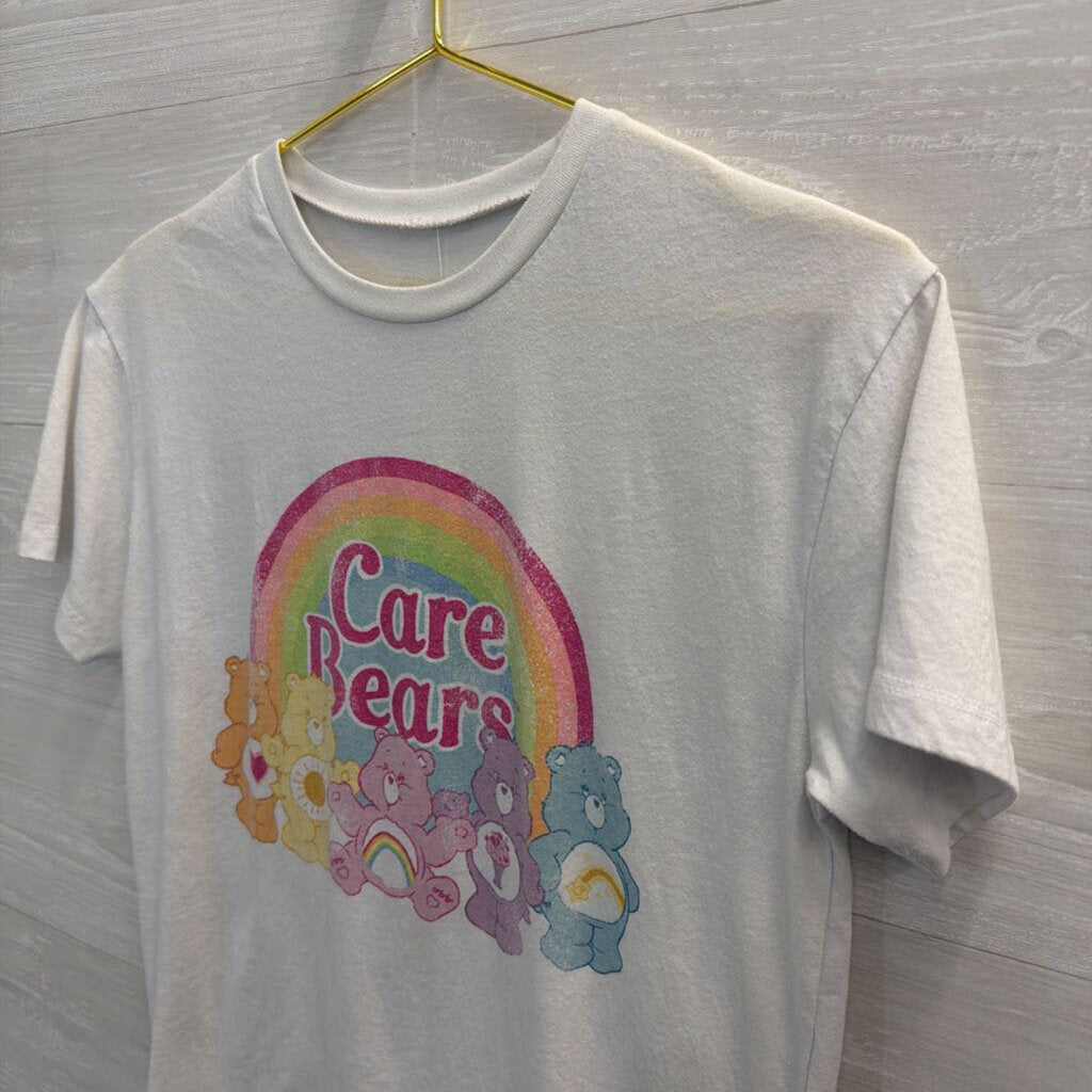 Care Bears White/ Multi Short Sleeve Graphic Tee Medium