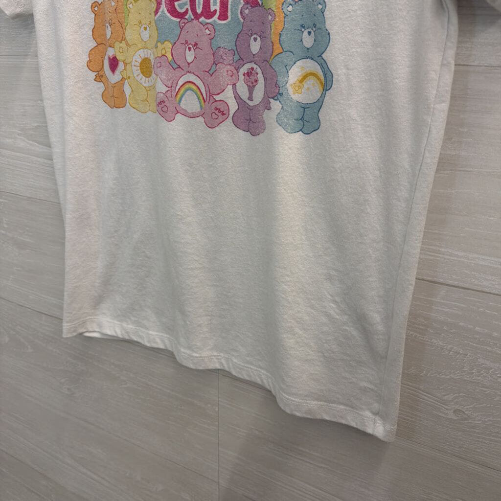 Care Bears White/ Multi Short Sleeve Graphic Tee Medium