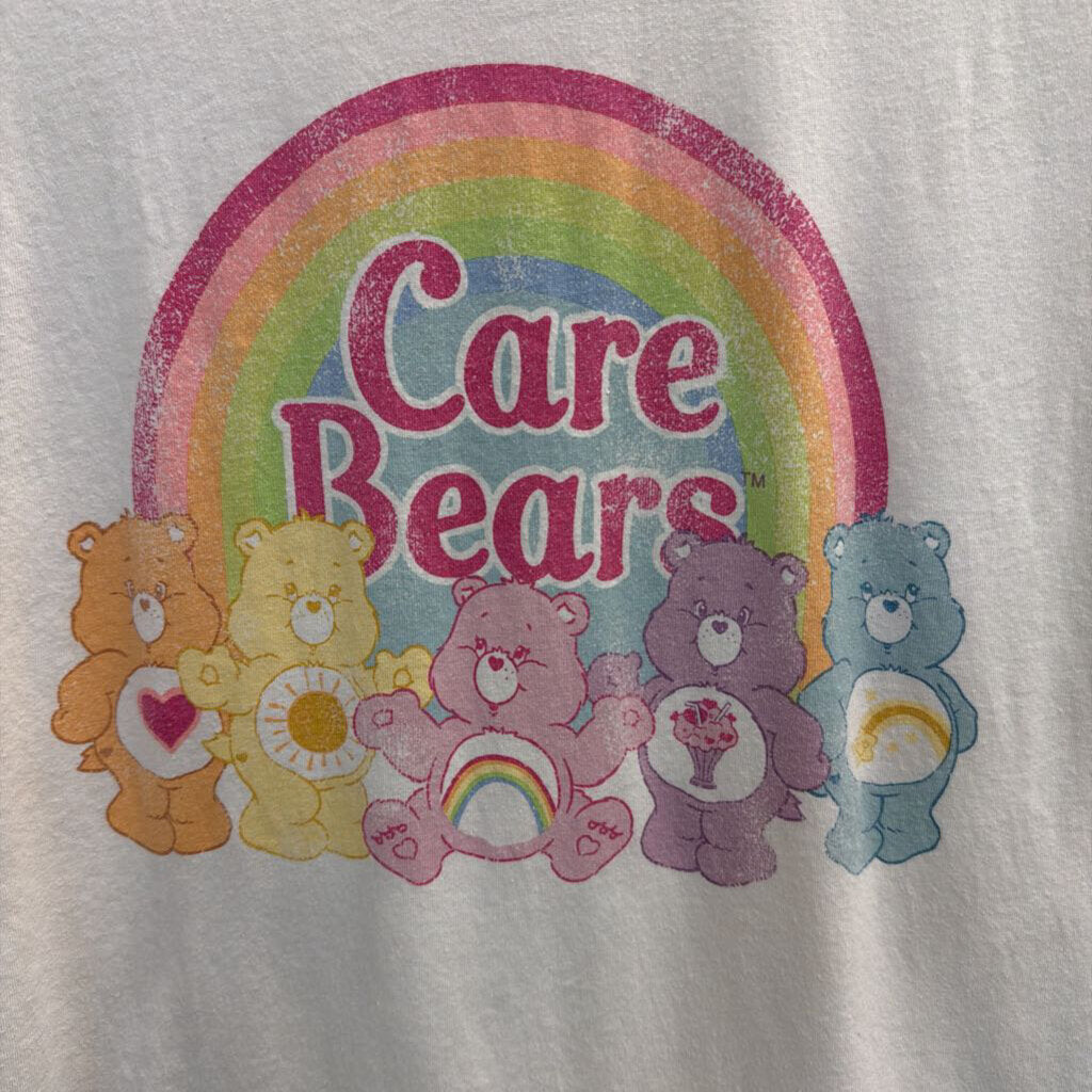 Care Bears White/ Multi Short Sleeve Graphic Tee Medium
