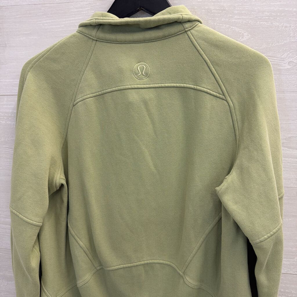 Lululemon Green Scuba Half Zip Pullover Extra Small/ Small