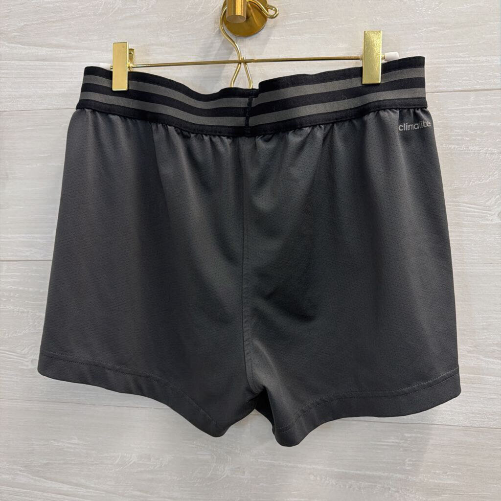 Adidas Grey Athletic Shorts Medium
