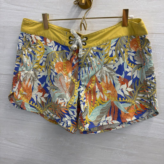 Patagonia White/ Multi Print Athletic Shorts 8