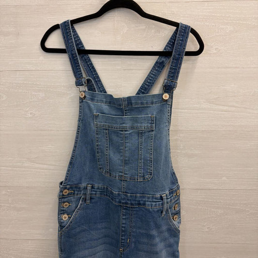 Kan Can Medium Wash Denim Overalls Medium
