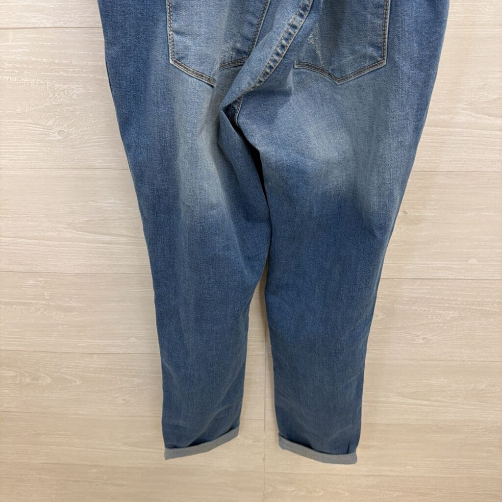 Kan Can Medium Wash Denim Overalls Medium