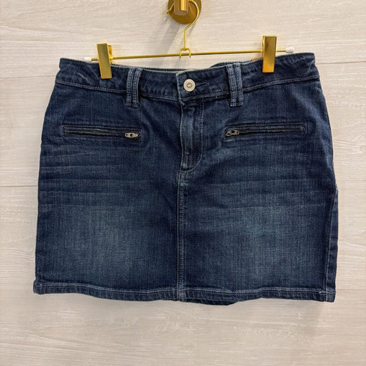 Hollister Dark Wash Denim Mini Skirt 28