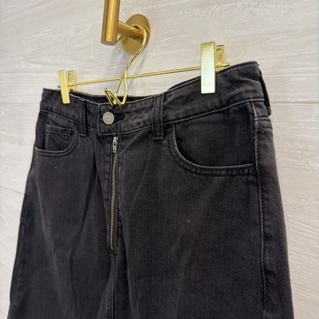 Hollister Black Denim Skirt 29