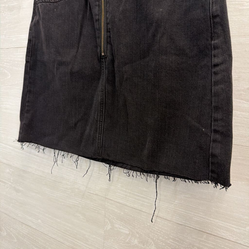 Hollister Black Denim Skirt 29