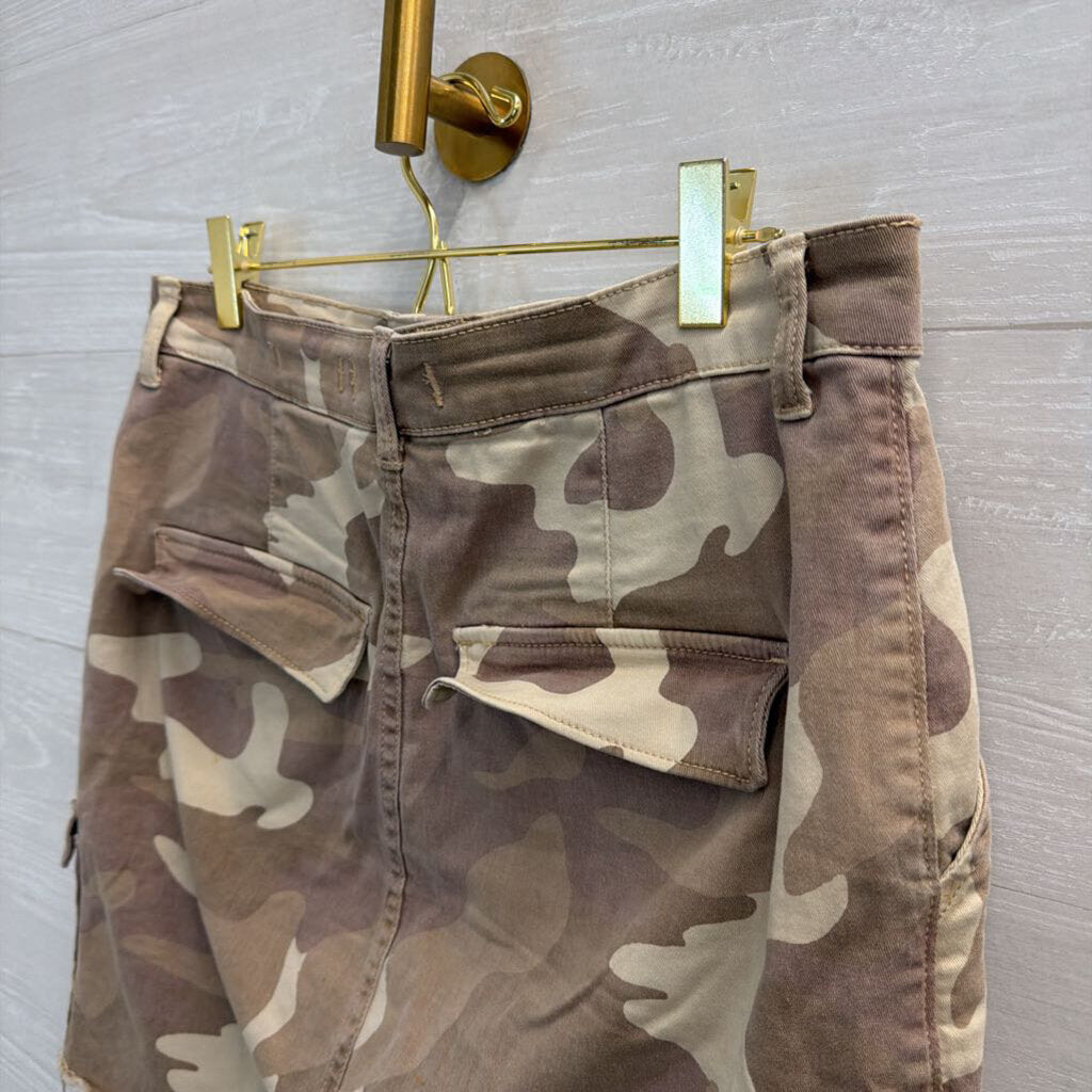 Hollister Brown Camo Print Skirt 11