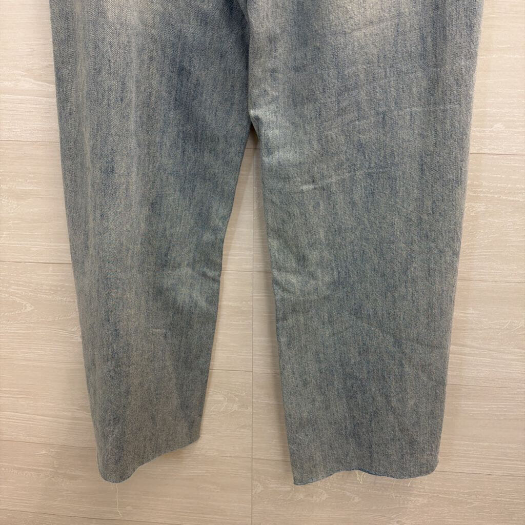 Prosperity Light Wash Wide Leg Denim Jeans 31