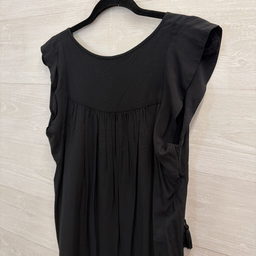 Loft Black Shift Dress Medium