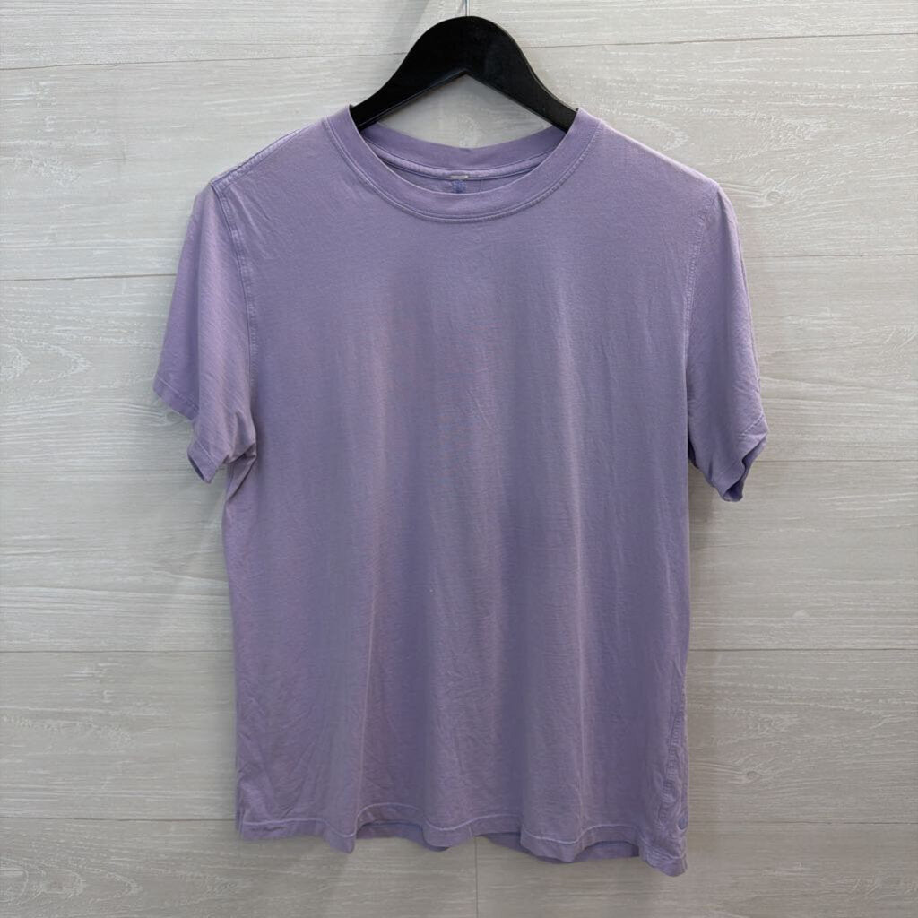 Lululemon Purple Short Sleeve Athletic Top Medium