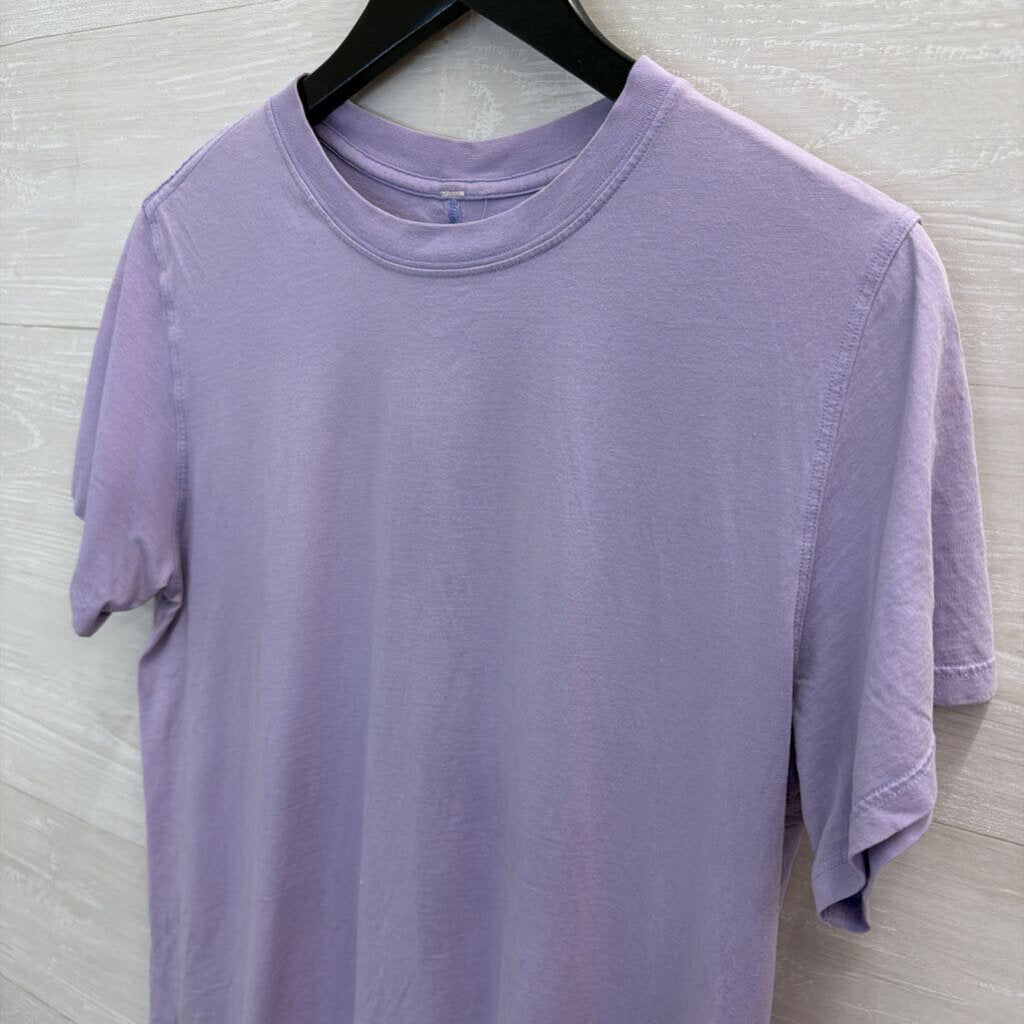 Lululemon Purple Short Sleeve Athletic Top Medium
