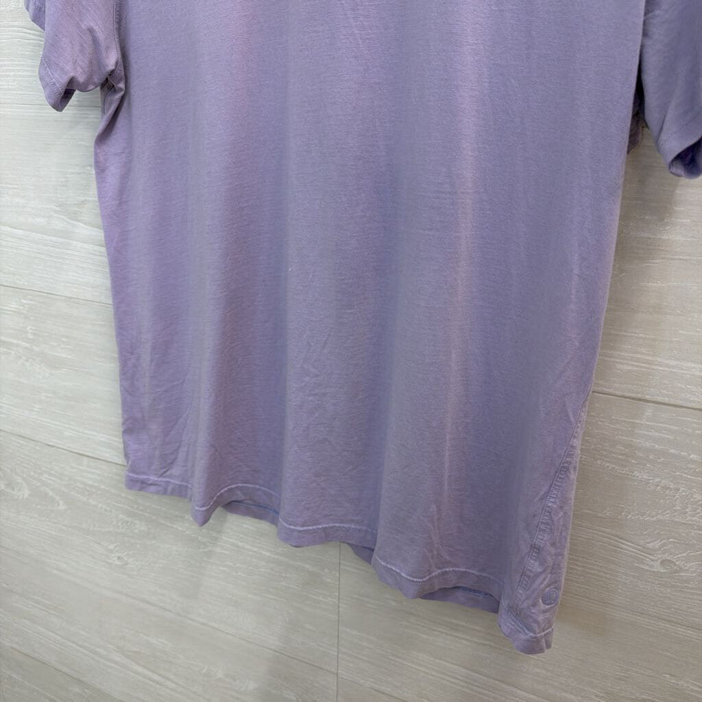 Lululemon Purple Short Sleeve Athletic Top Medium