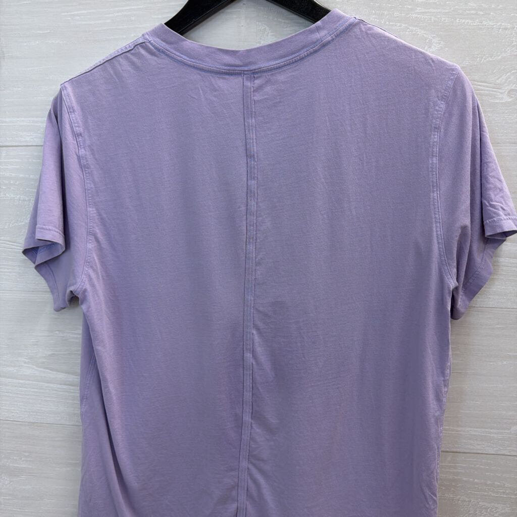 Lululemon Purple Short Sleeve Athletic Top Medium
