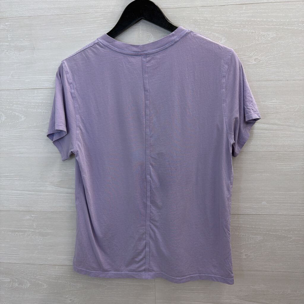 Lululemon Purple Short Sleeve Athletic Top Medium