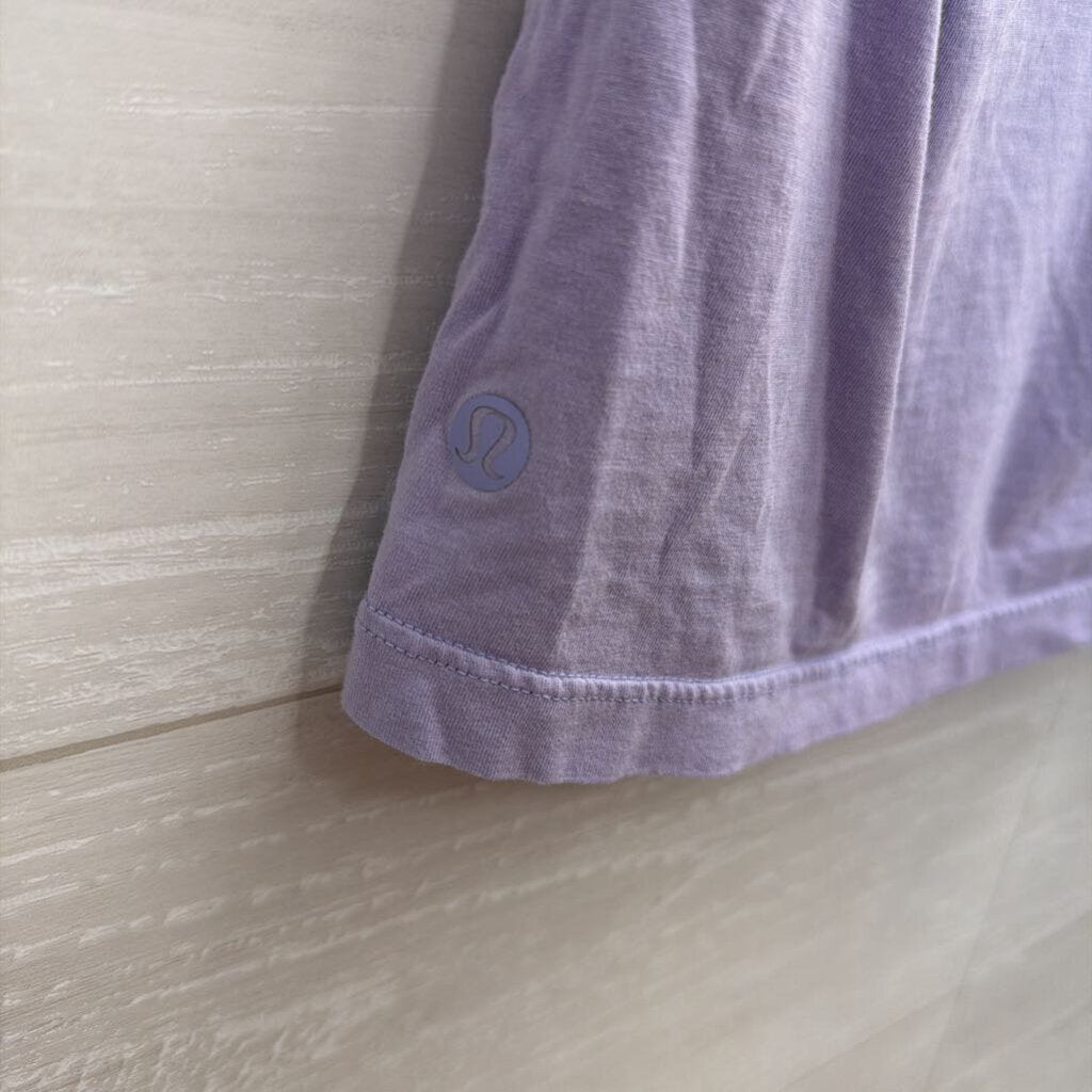 Lululemon Purple Short Sleeve Athletic Top Medium