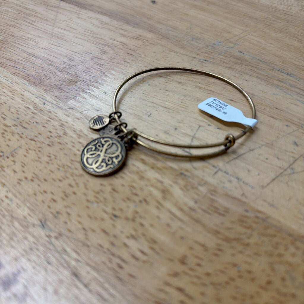 Alex and Ani Gold Path of Life Charm Bracelet