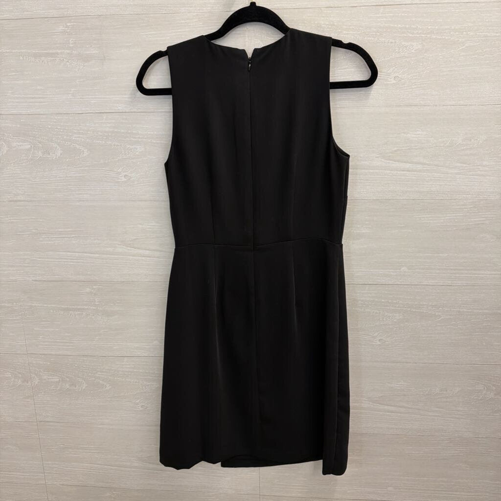 Loft Black Sleeveless Wrap Dress 2