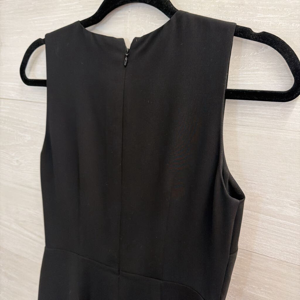 Loft Black Sleeveless Wrap Dress 2