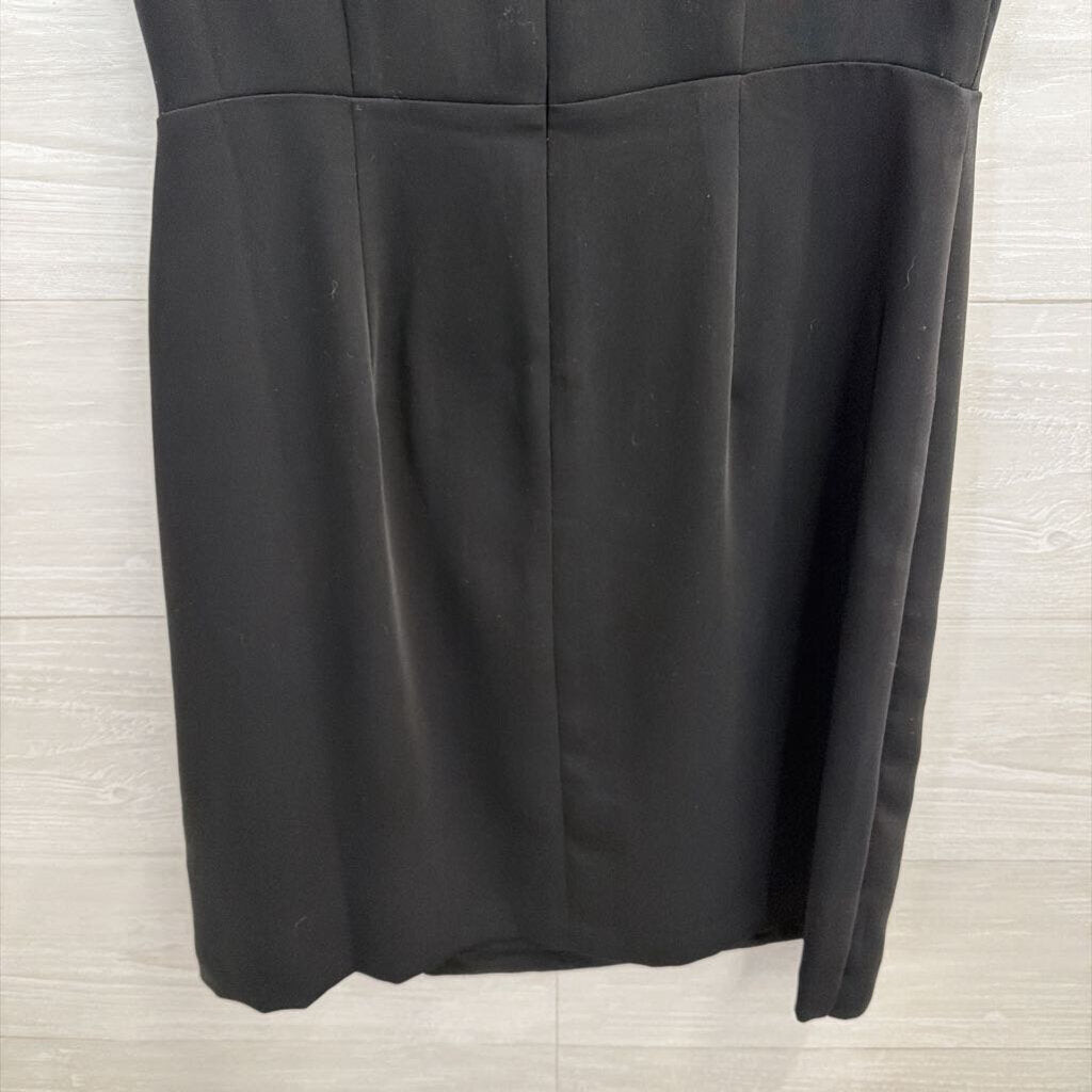 Loft Black Sleeveless Wrap Dress 2