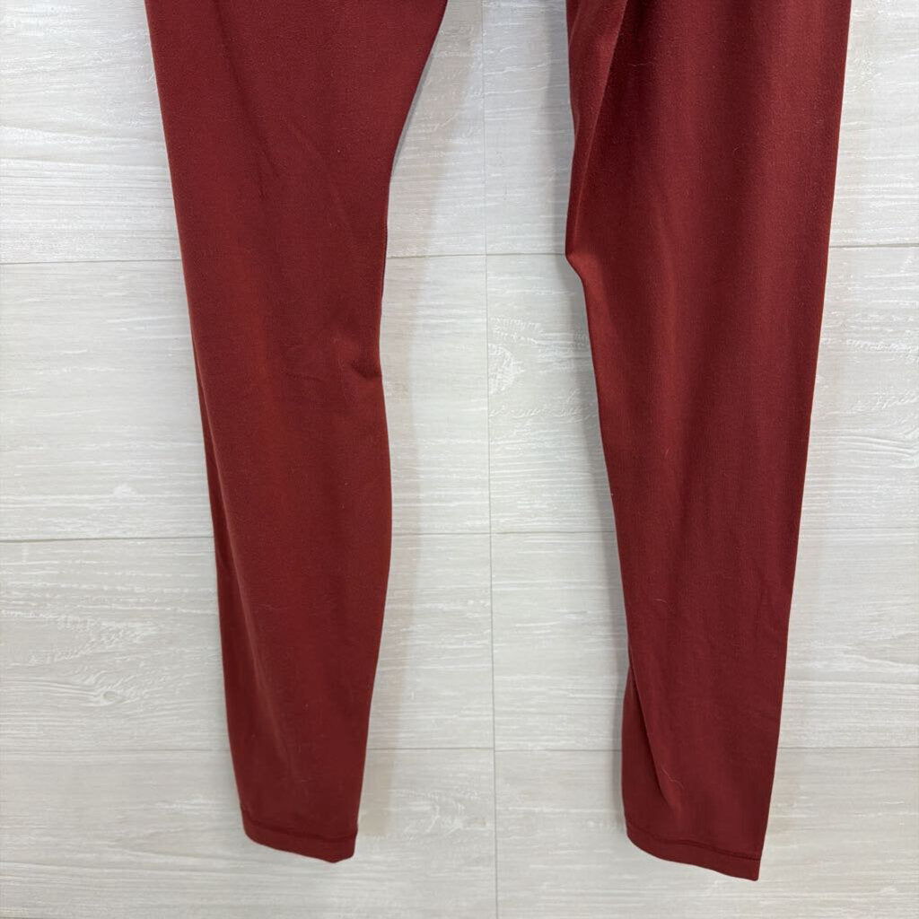 Lululemon Burgundy Athletic Leggings 4