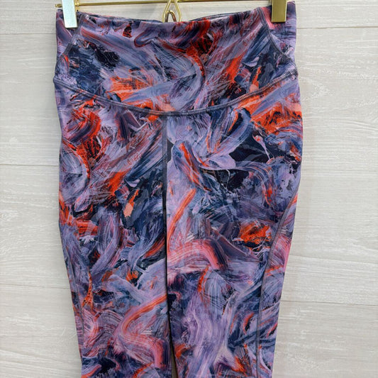 Lululemon Purple/ Multi Print Athletic Leggings 4