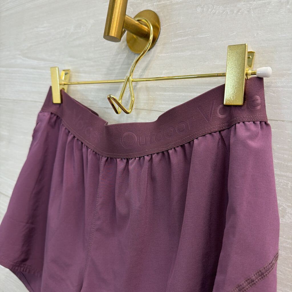 Outdoor Voices Purple Athletic Shorts Small