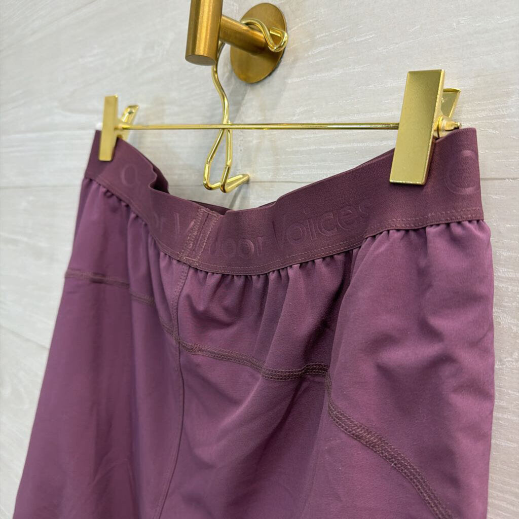 Outdoor Voices Purple Athletic Shorts Small