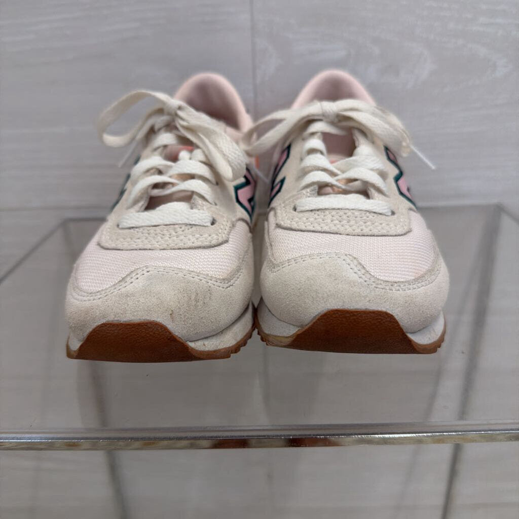 New Balance White/ Pink/ Green 620 Sneakers 6