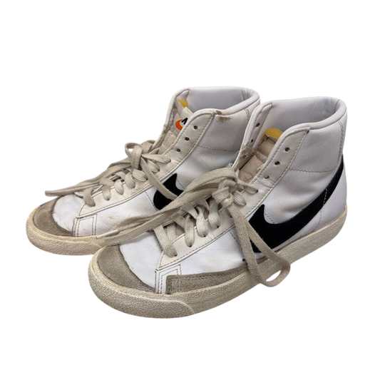 Nike Black/ White Blazer Mid 77 Vintage Sneakers 8