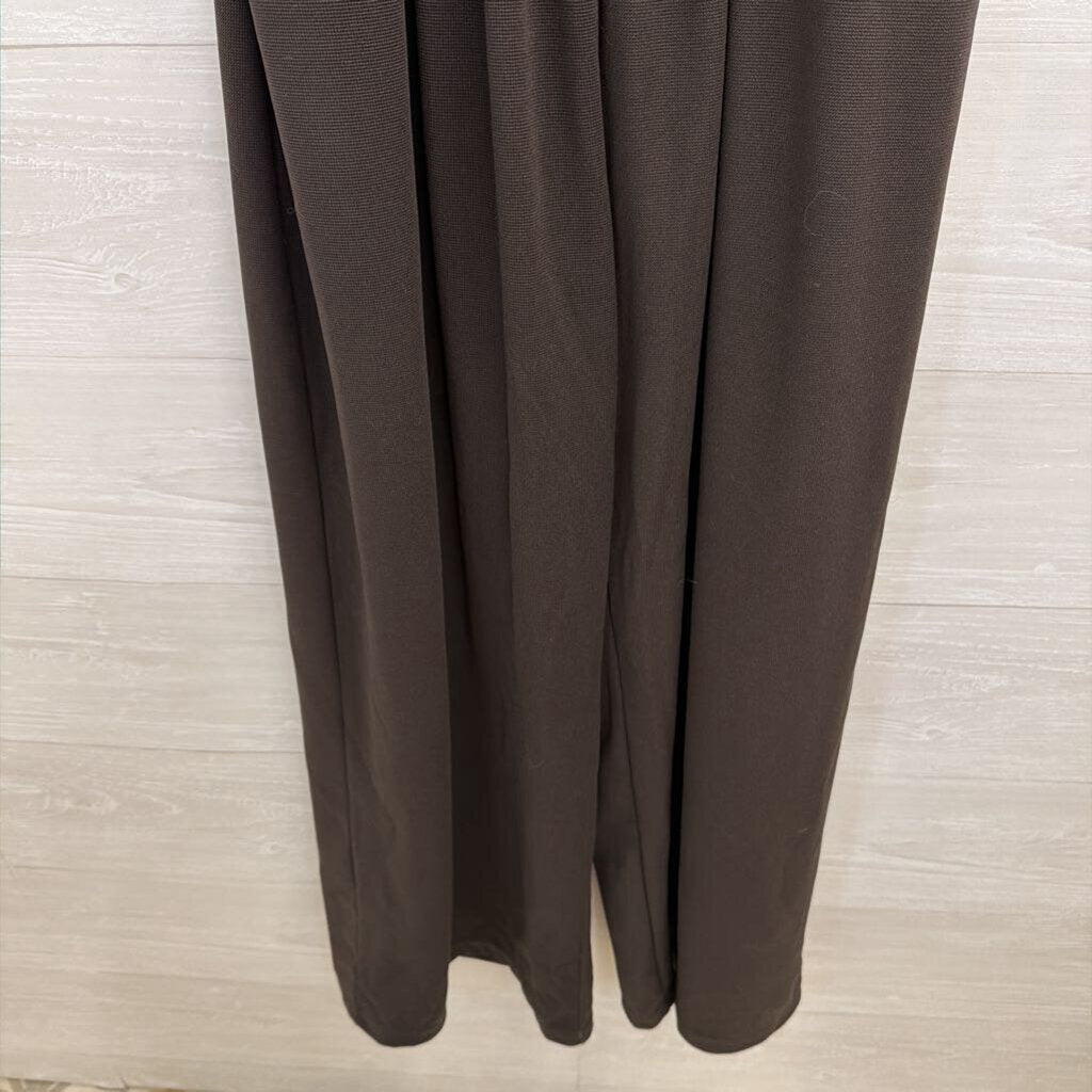 Halara Brown Wide Leg Overall Jumpsuit Small