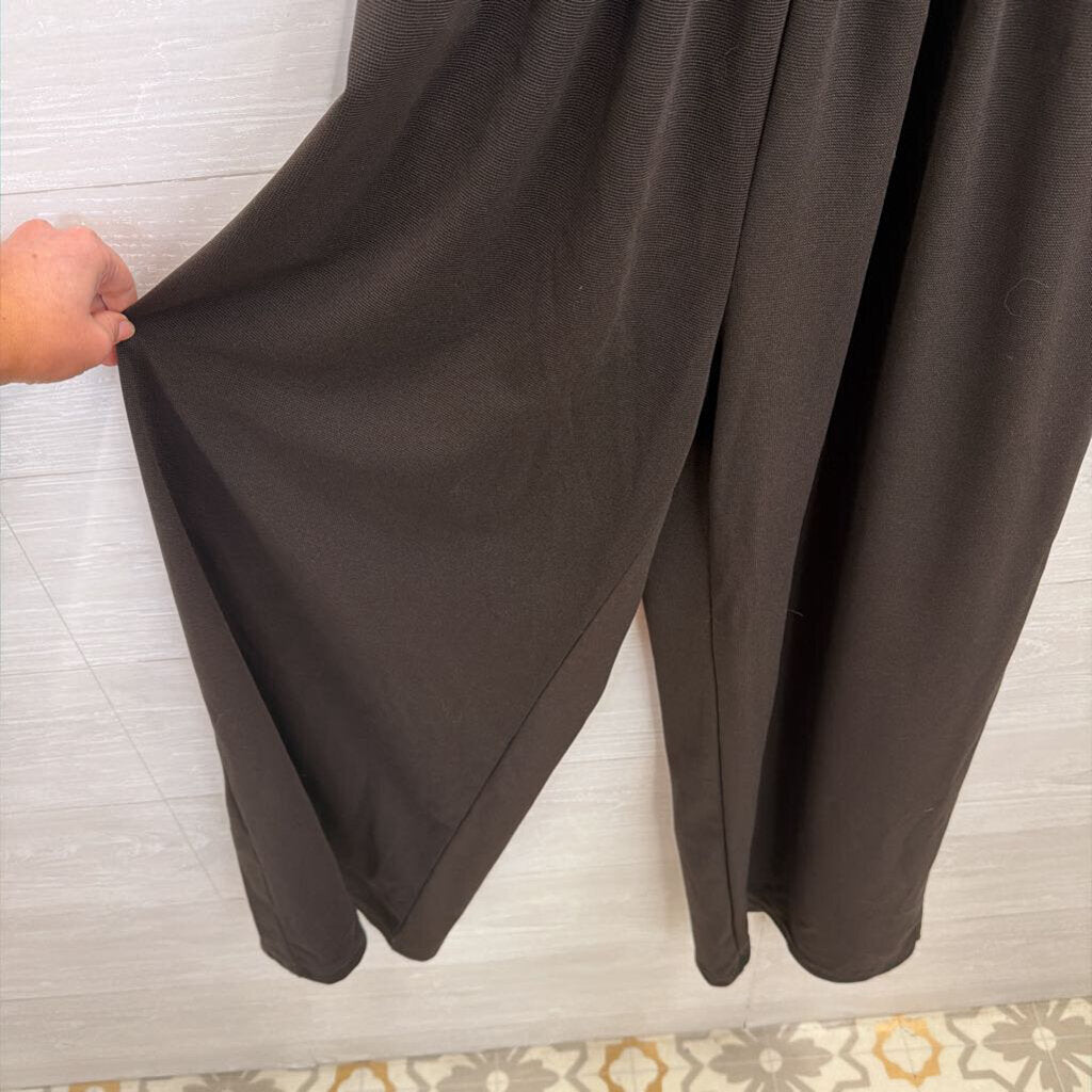 Halara Brown Wide Leg Overall Jumpsuit Small