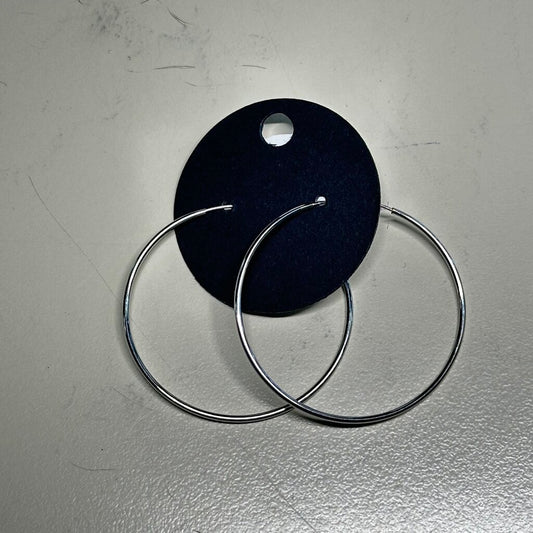 Sterling Silver Hoop Earrings