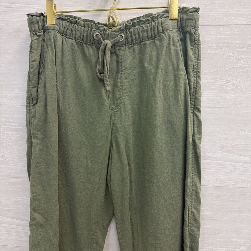 Social Standard Green Pull On Jogger Pants Small