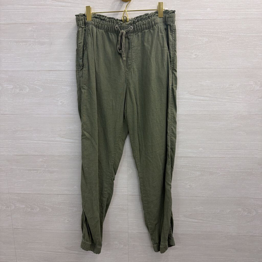 Social Standard Green Pull On Jogger Pants Small