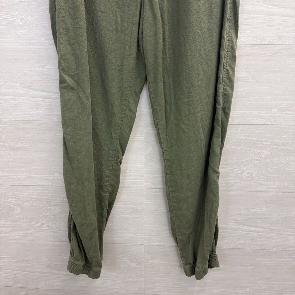Social Standard Green Pull On Jogger Pants Small